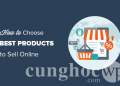 Hướng dẫn cách chọn những sản phẩm phù hợp nhất để bán hàng qua mạng