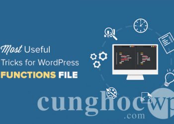 32 thủ thuật cực kỳ hữu ích cho file Functions WordPress