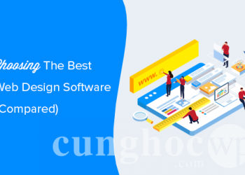 So sánh các phần mềm thiết kế web tốt nhất năm 2020