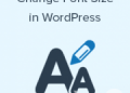 Hướng dẫn cách thay đổi kích thước font chữ trong WordPress