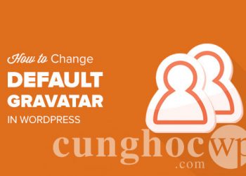 Cách để thay đổi Gravatar mặc định trong WordPress