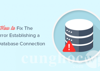 Cách khắc phục lỗi thiết lập kết nối cơ sở dữ liệu trong WordPress