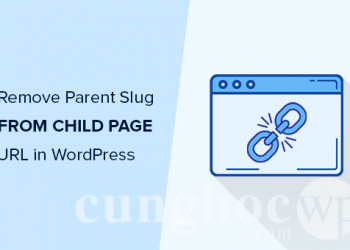 Hướng dẫn cách xóa Slug trang mẹ khỏi URL trang con  trong WordPress