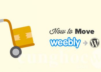 Hướng dẫn chi tiết cách chuyển bài viết từ Weebly sang WordPress