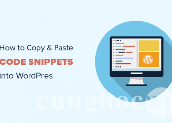 Hướng dẫn dành cho người mới bắt đầu để thêm Code Snippets vào WordPress