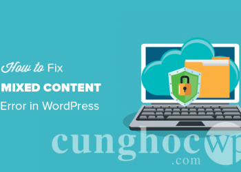 Hướng dẫn khắc phục lỗi nội dung hỗn hợp (Mixed Content Error) trong WordPress