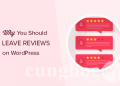 Cách để lại đánh giá trên WordPress