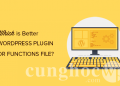 Nên sử dụng plugin hay tự chỉnh sửa code trong Functions.php?