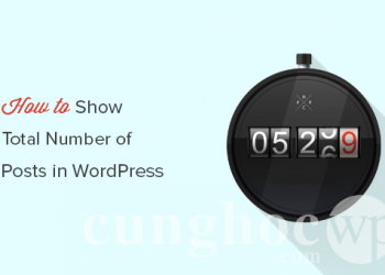 Thống kê tổng số bài viết trên website