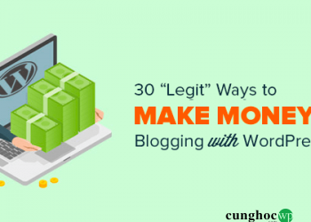 30 cách kiếm tiền online thành công nhất bằng Blog (trên WordPress)