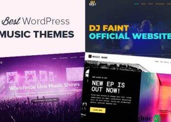 Top 27 theme WordPress dành cho ban nhạc và nhạc sĩ (2020)