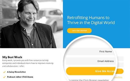 Chris Brogan newsletter