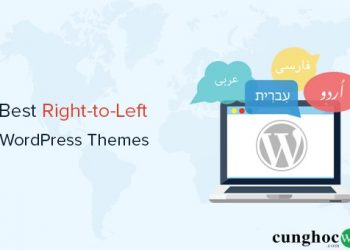 19 Theme WordPress tốt nhất cho RTL (hỗ trợ các ngôn ngữ: Ả Rập, Do Thái,…)
