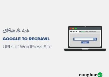 Cách yêu cầu Google recrawl URL cho website WordPress