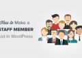 Cách tạo Hồ sơ nhân viên trong WordPress