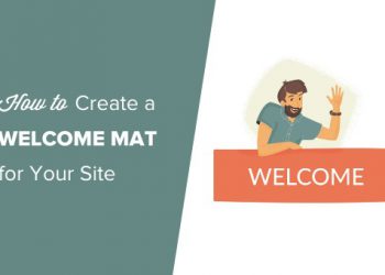 Cách tạo Welcome Mat cho trang web WordPress