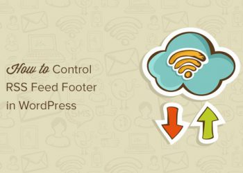 RSS Feed Footer tùy chỉnh WordPress