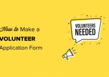 Hướng dẫn cách tạo Form đơn tình nguyện trong WordPress