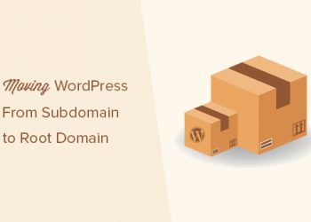 Hướng dẫn cách chuyển trang web WordPress từ Subdomain sang Root Domain