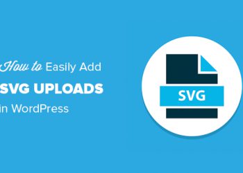 Hướng dẫn cách thêm định dạng tải SVG vào trong WordPress