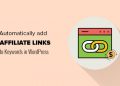 tự động thêm affiliate link wordpress