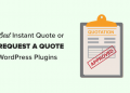 5 plugin yêu cầu báo giá (request-a-quote) tốt nhất cho WordPress