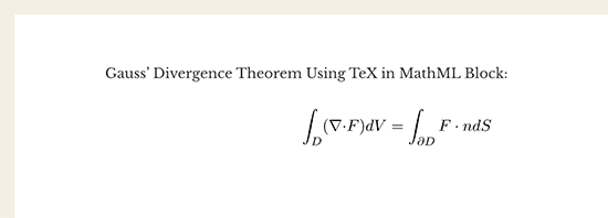 LaTeX trong Khối MathML 